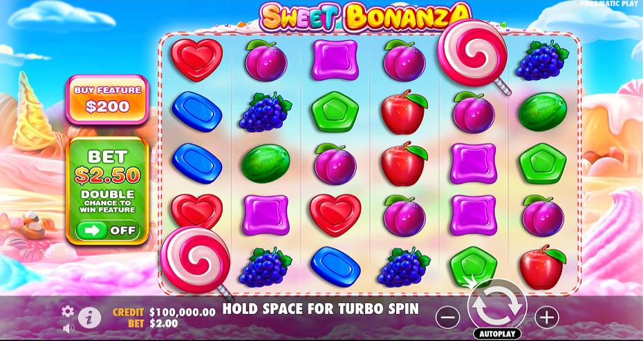 Sweet Bonanza Slot gameplay