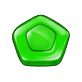 Green candy symbol