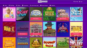 sky bingo games