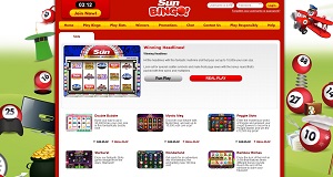 Sun Bingo games